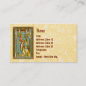 ローマのネオ・ゴシック様式の聖セシリア(BNG 02) 名刺 (正面)