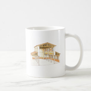 ローマのバシリカ会堂 コーヒーマグカップ