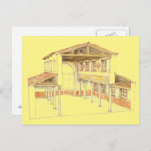 ローマのバシリカ会堂 ポストカード (正面/裏面)