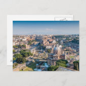 ローマのバロック式及び古代郵便はがき ポストカード (正面/裏面)