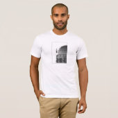 ローマのパンテオンのクラシカルな建築 Tシャツ (正面フル)