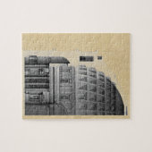 ローマのパンテオンクラシカル建築 ジグソーパズル (横)