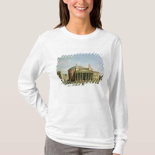 ローマのパンテオン Tシャツ (正面)