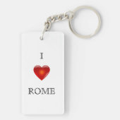 ローマのパンテオンKeychain キーホルダー (裏面)