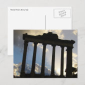 ローマのフォーラム欄 ポストカード (正面/裏面)