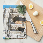 ローマのフォーラム キッチンタオル (四つ折り)