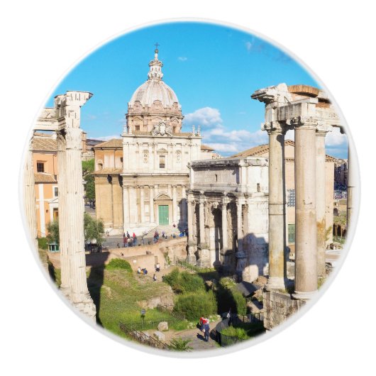 ローマのフォーラム セラミックノブ (正面)