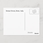 ローマのフォーラム ポストカード (裏面)