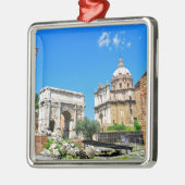 ローマのフォーラム メタルオーナメント (左)