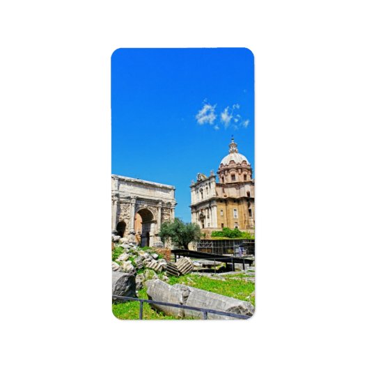 ローマのフォーラム ラベル (正面)