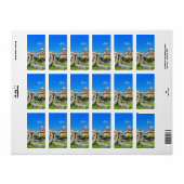 ローマのフォーラム ラベル (フルシート)