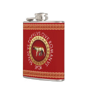 ローマのフラスコ フラスク (左)