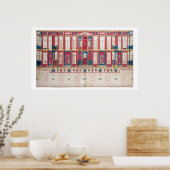 ローマのフレスコ画のT31456勉強, 1775 (w/c, goouache) ポスター (キッチン)