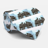 ローマのペディメント ネクタイ (ロール)