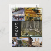 ローマのポストカードのシーン ポストカード (正面/裏面)