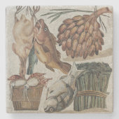 ローマのモザイク石のコースター ストーンコースター (正面)