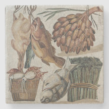 ローマのモザイク石のコースター