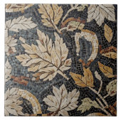 ローマのモザイク葉スタイルセラミックタイル タイル (正面)