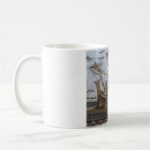 ローマのモザイク コーヒーマグカップ (左)