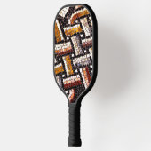 ローマのモザイク ピックルボールラケット (左)