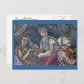 ローマのモザイク ポストカード (正面/裏面)