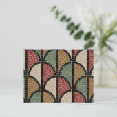 ローマのモザイク(ポンペイ) ポストカード (スタンド正面)