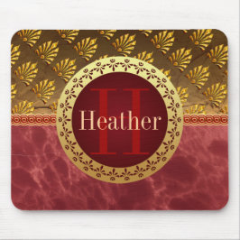 ローマのモノグラム マウスパッド