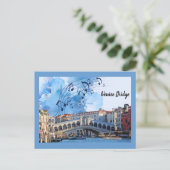 ローマのヴェネツィア橋 ポストカード (スタンド正面)