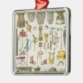 ローマの付属品 メタルオーナメント (左)