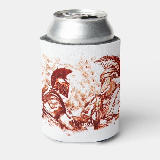 ローマの兵士 缶クーラー (缶裏面)