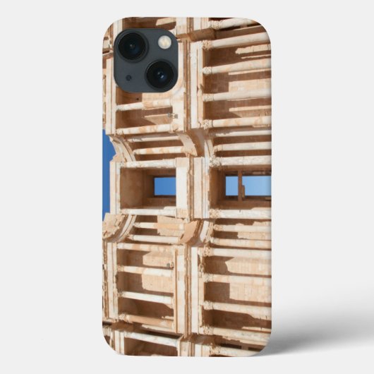 ローマの円形劇場のステージとファサード Case-Mate iPhoneケース (裏面)