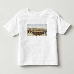 ローマの円形競技場の眺め、ベロナ、刻まれたb トドラーTシャツ