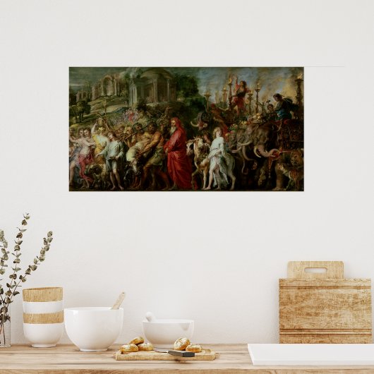 ローマの勝利、c.1630 ポスター (キッチン)