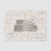 ローマの古代コロシアムのイタリアンな郵便はがきのティッシュ 薄葉紙 (正面)