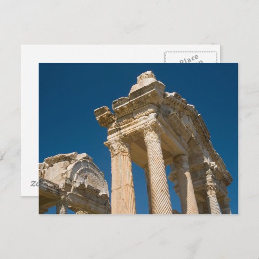 ローマの古代遺跡のトルコの媚薬 ポストカード (正面/裏面)