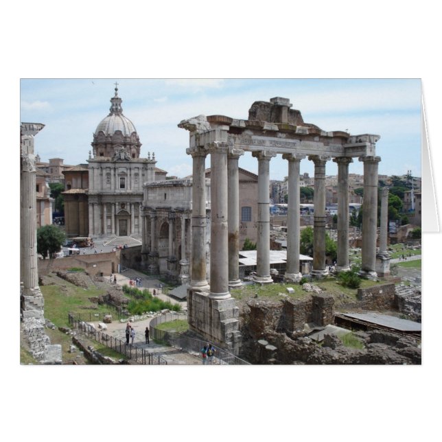 ローマの台なし (正面横)