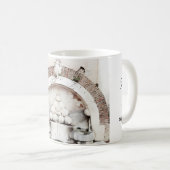 ローマの噴水おもしろい引用文 コーヒーマグカップ (正面右)