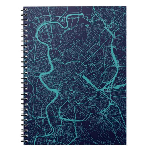 ローマの地図 ノートブック (正面)