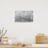 ローマの地図 ポスター (キッチン)