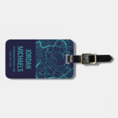 ローマの地図 ラゲッジタグ (正面横)