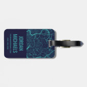 ローマの地図 ラゲッジタグ (裏面横)