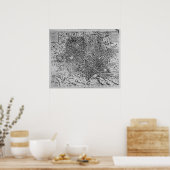 ローマの地図, 1579 ポスター (キッチン)