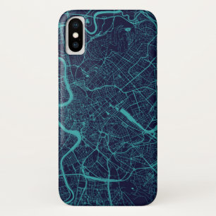 ローマの地図 iPhone X ケース