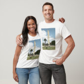 ローマの基盤とのTheodosius Iのオベリスク、 Tシャツ (ユニセックス)