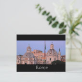 ローマの夕暮れのスカイライン ポストカード (スタンド正面)