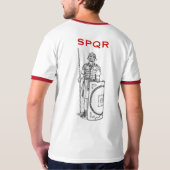 ローマの外国人部隊兵士のワイシャツ Tシャツ (裏面)
