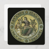 ローマの女神の正義と天使バイラファエル (正面/裏面)