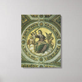 ローマの女神の正義と天使バイラファエル キャンバスプリント