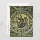 ローマの女神の正義と天使バイラファエル ポストカード (正面/裏面)