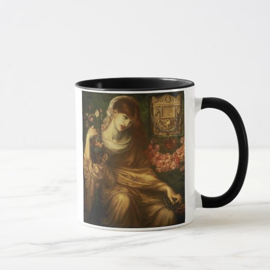 ローマの寡婦1874年(キャンバスの油) マグカップ (右)